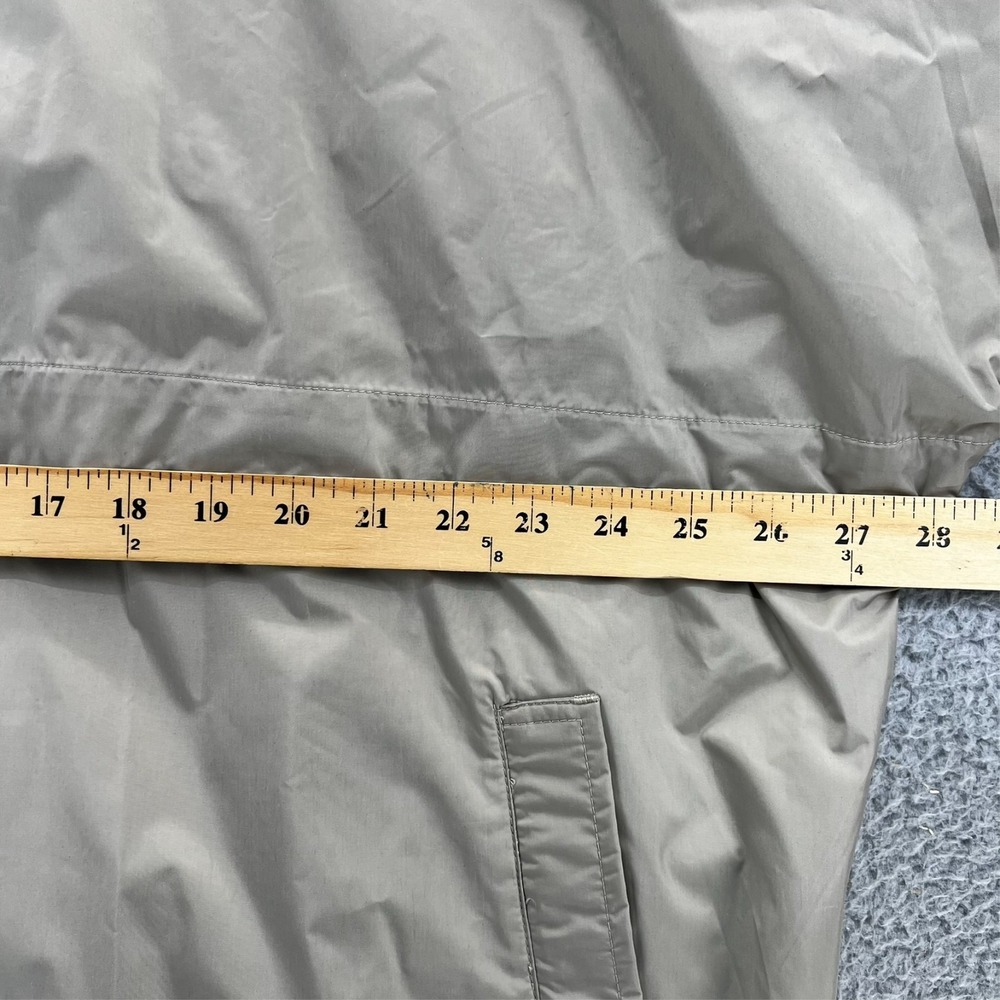 VTG Y2K Nike Clima-Fit Windbreaker Golf Jacket Men XL Tan Zip Lightweight Vented - Picture 5 of 16